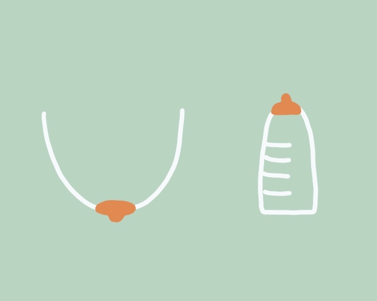 My breastfeeding journey started with formula and ended with it